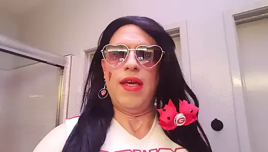 Hope You Like My Georgia Bulldogs Cheerleading Outfit