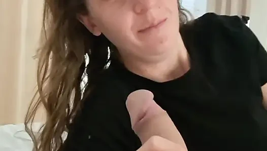 I Suck Him From Soft to 9 Inches, His Cock Is so Big!