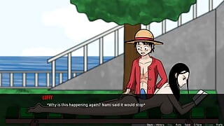 One Slice of Lust - One Piece - V1.6 Part 3 Nico Robin Naked Body Taking Sun by Loveskysanx