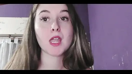 Rosa lippenstift vor dem verlassen des hauses