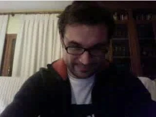 Straight guys feet on webcam #256