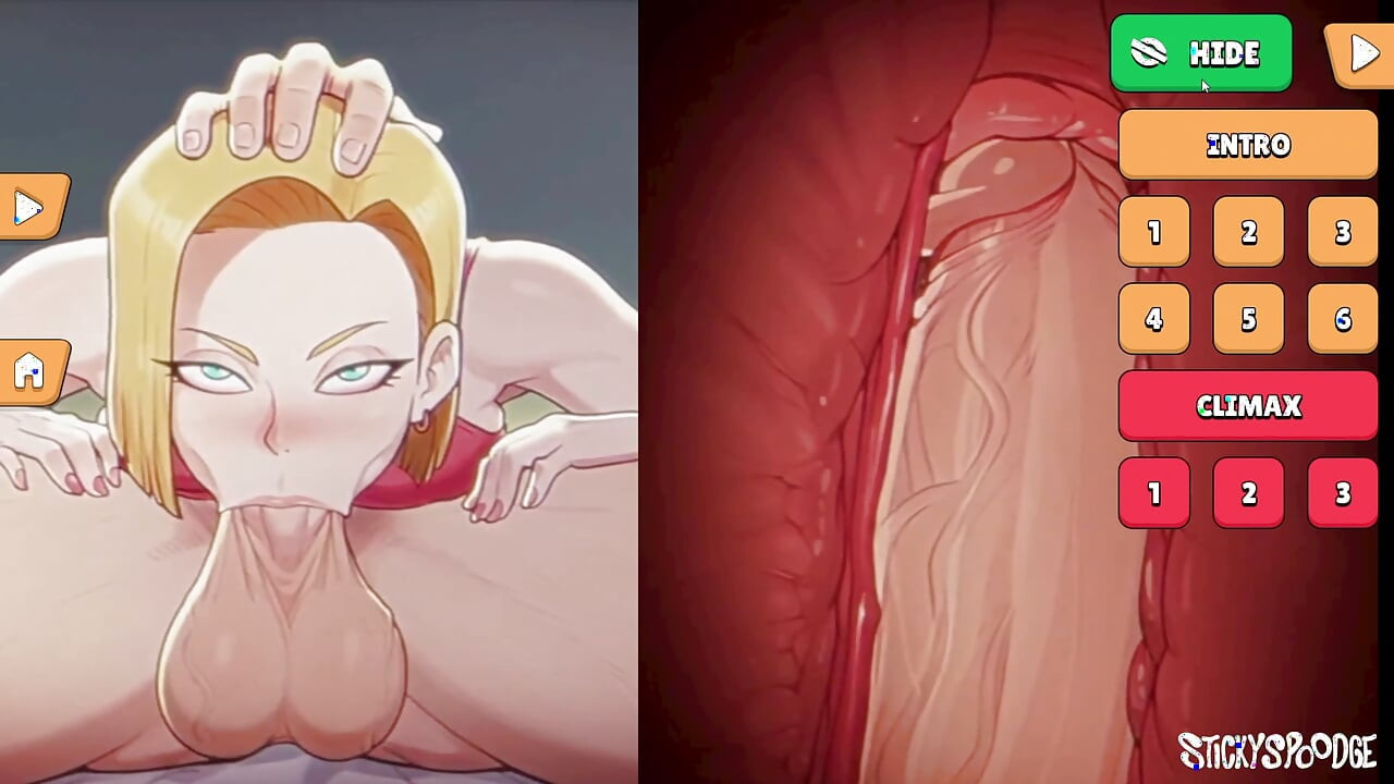 Android 18 Gears Deep - O boquete perfeito do Android 18