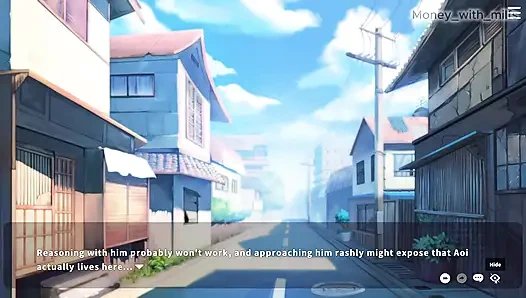 V-lover Game // Hinata Junko All Scenes