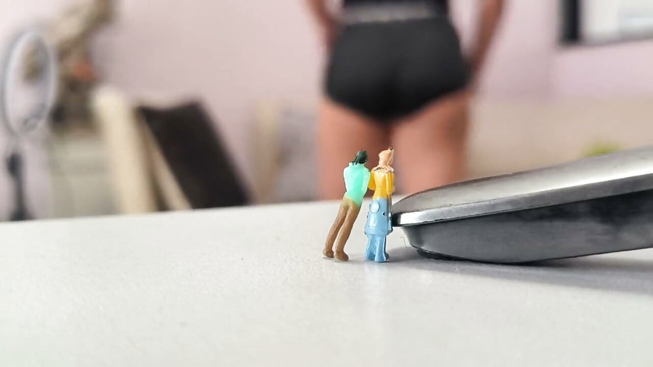 Giant Accidentally Sits on Tiny People