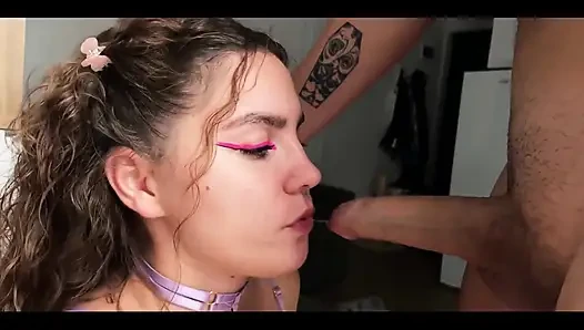 She Tried to Make a Video, but I Fucked Her and Made Her Swallow All My Cum