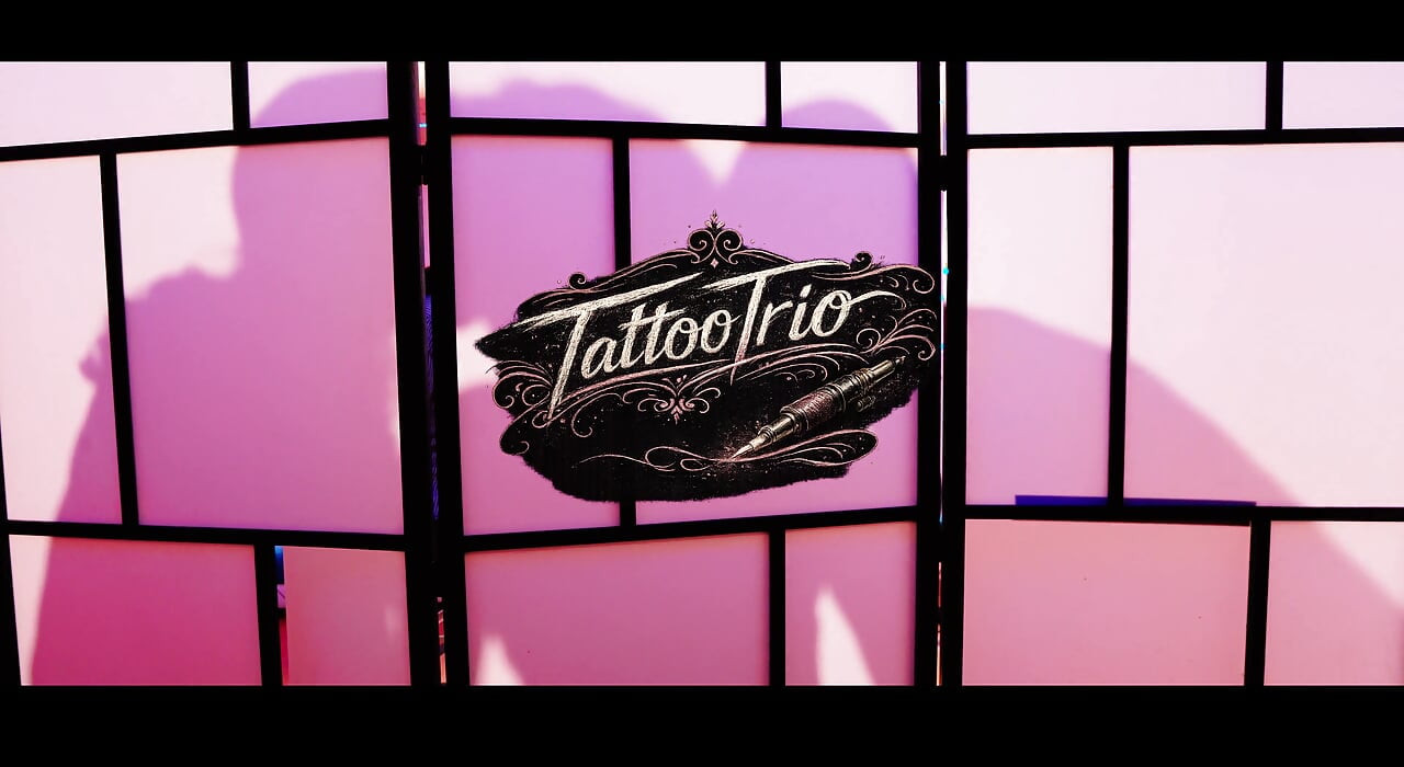 Touchy - une brune et son copain veulent transgresser et aller voir l’artiste tatoué pour le baiser dans une orgie à trois