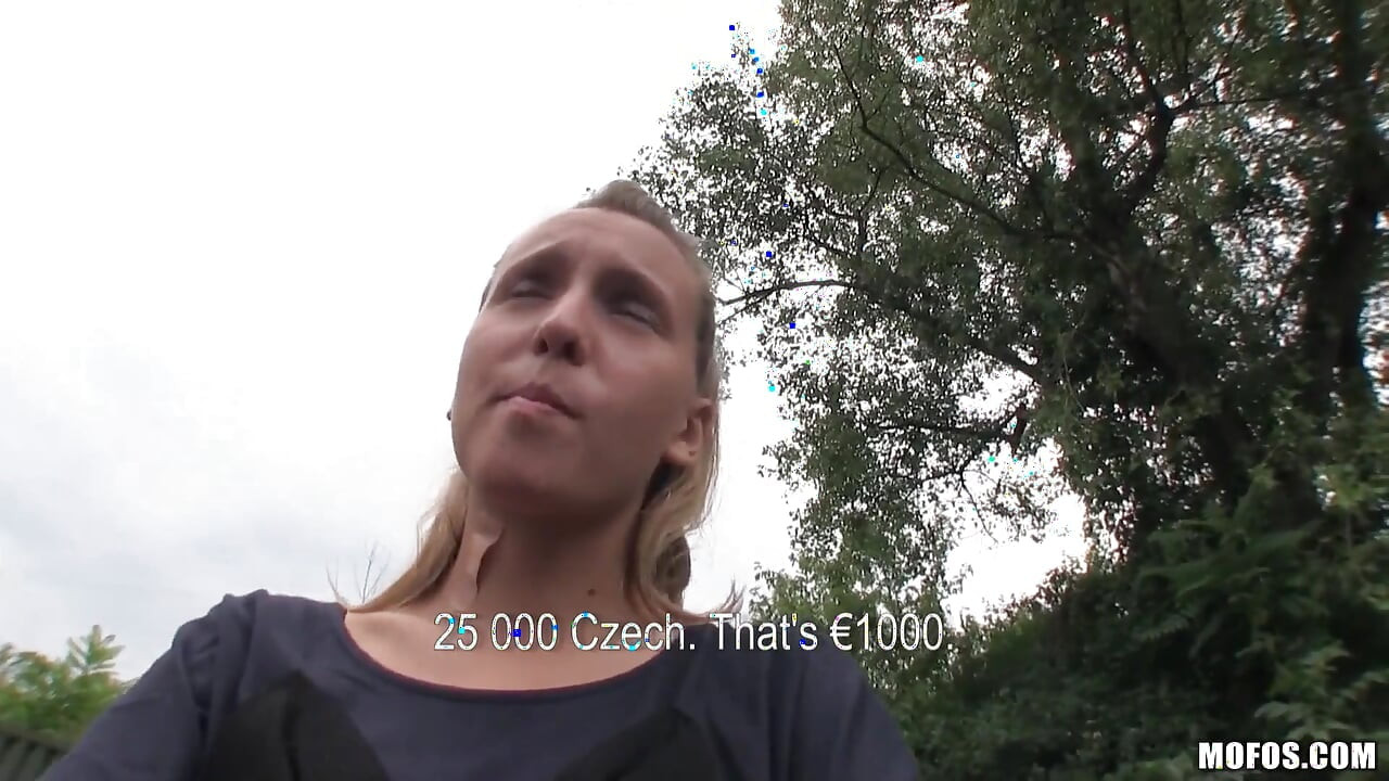 Public Pickups - Czech Blonde Rides Big Cock in the Car Lot