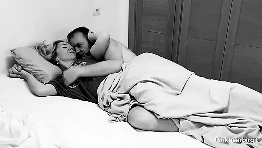 Midnight MILF Trying to Stay Quiet Don't Wake the Roommate