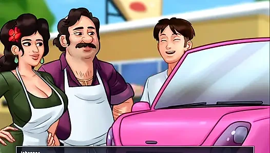 Летняя сага - Йоханнес трахнул Дебби.