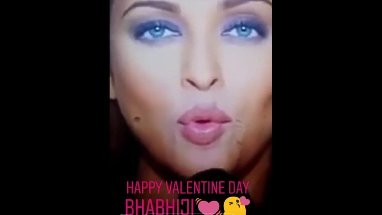 Valtanine Day cum tribute to actress aishwaraya