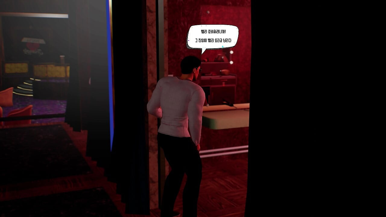 3D BBW MILF Korean Stripper Cheating with BBC