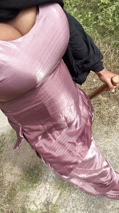 shiny silky satin suit salwar cross dresser indian bhabhi big tits