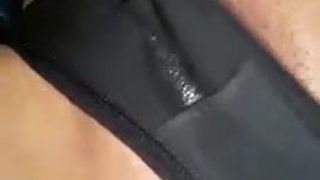 Gf - culotte mouillée noire