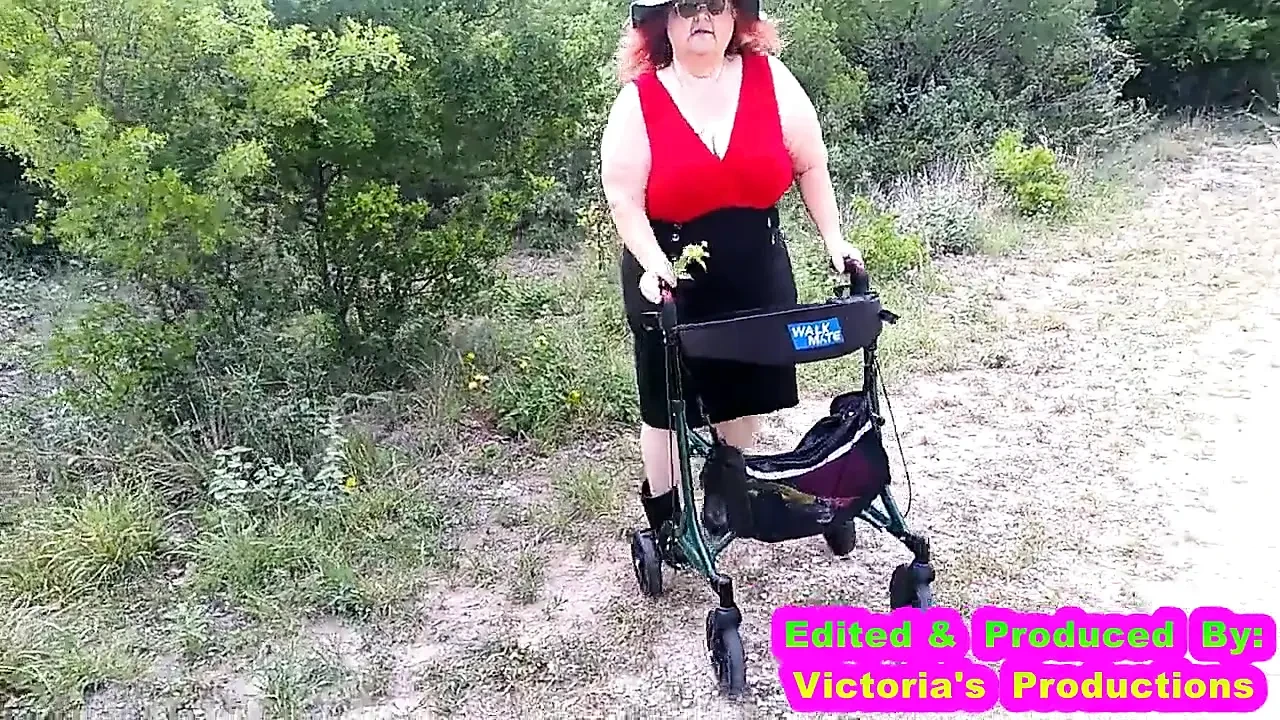 Sexy Nurse Vicki Walks in Park Flashing and Teasing You