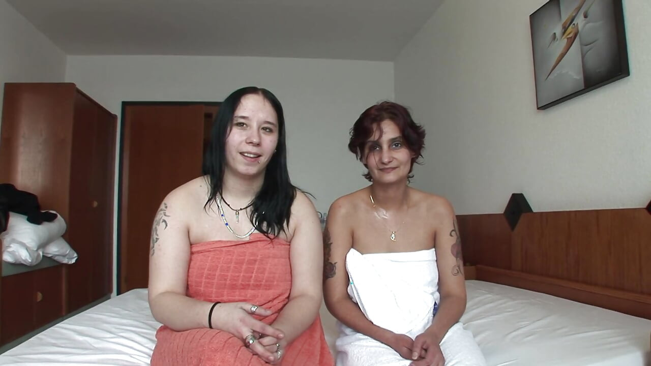Exciting threesome with two horny bitches