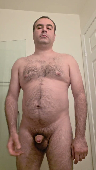 Albert Pogosov masturbates naked