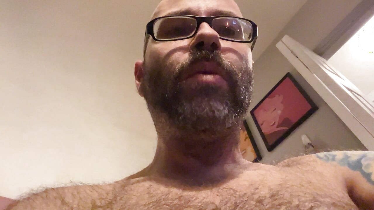 Handsome horny hairy erect cock dick penis dong at my desk