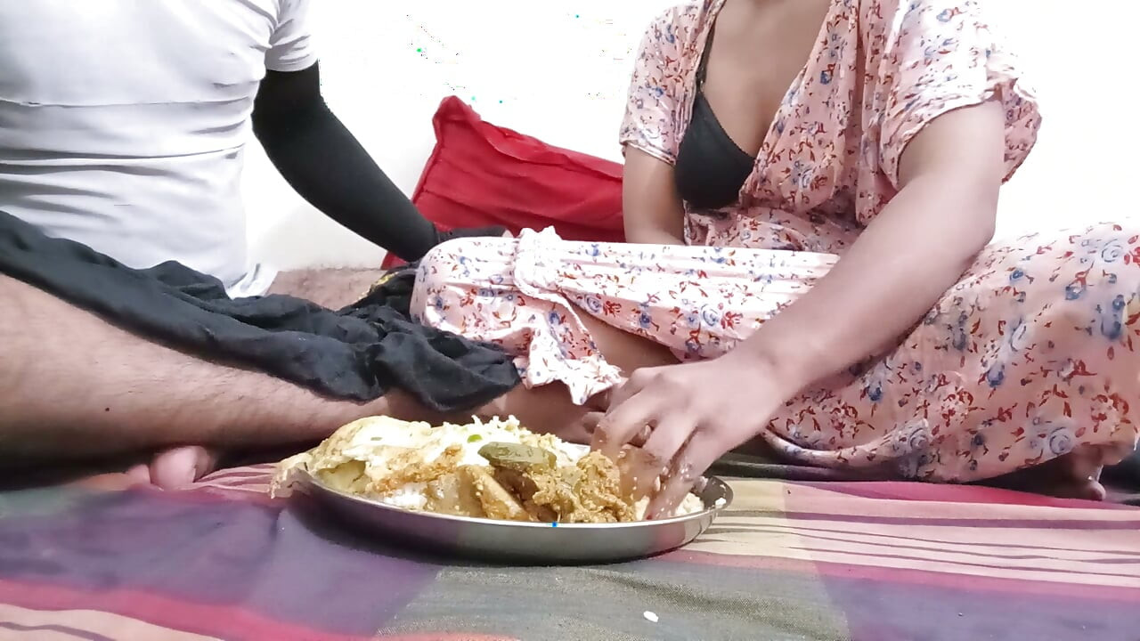 Beautiful Sexy_Toma bhabi fucked hard by her step brother in law Real desi girl cheating on husbands eating food and fu sexual video enjoy
