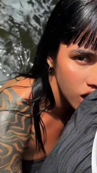 Unforgettable moment from "My stepbrother takes me to the river and I fuck him in public with my big ass - Sayafit"