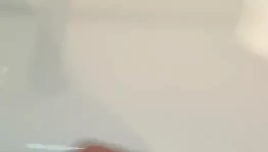 kısa masturbasyon içinde banyo