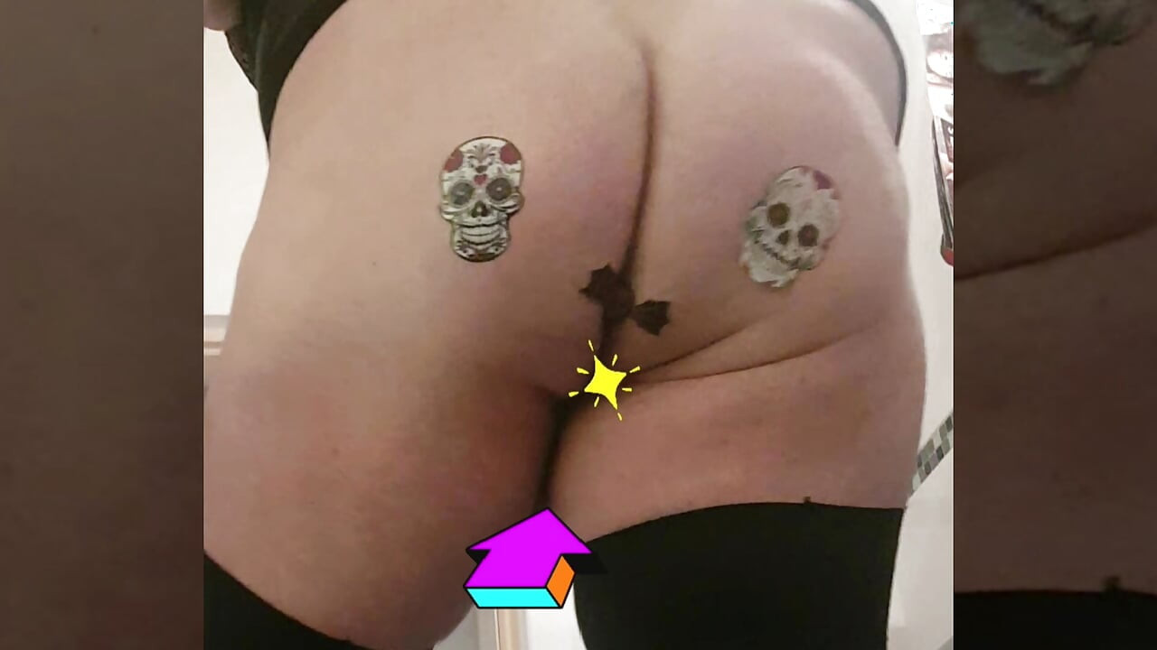 Ass close-up
