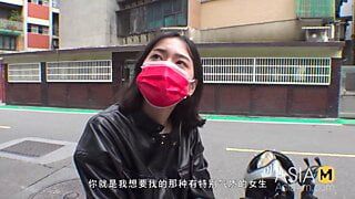 Modelmedia Asia - Ramasser une motocycliste dans la rue - Chu Meng Shu - MDAG-0003 - Meilleure vidéo porno originale d'Asie