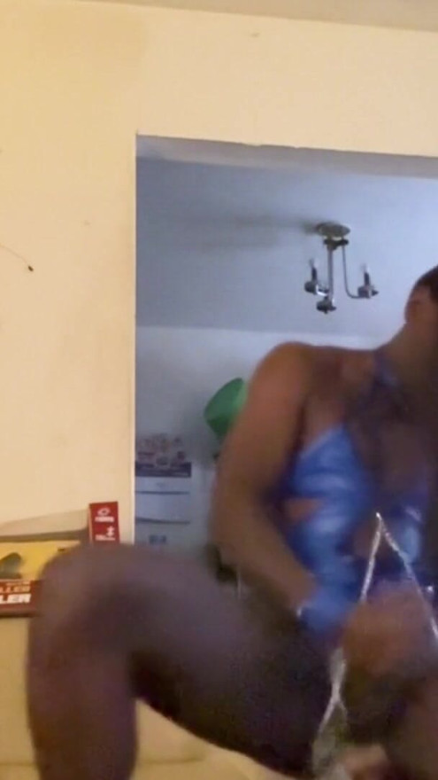 Cassia riding her fat dildo for you | Clip 1
