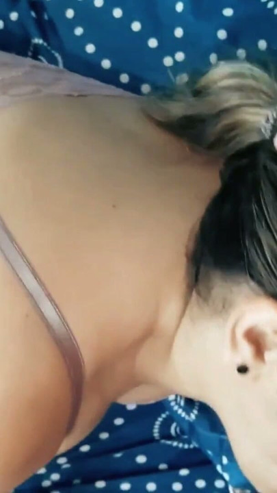 My stepmom is a pornstar, she catches me masturbating and fucks with me | Clip 1