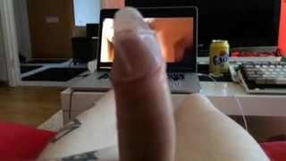More of my dick, a condom and porn