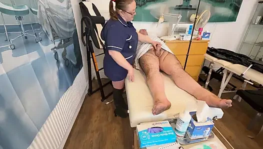 Part 2: Mr Hughes goes to see Cockologist Matron Satana to help his tiny penis