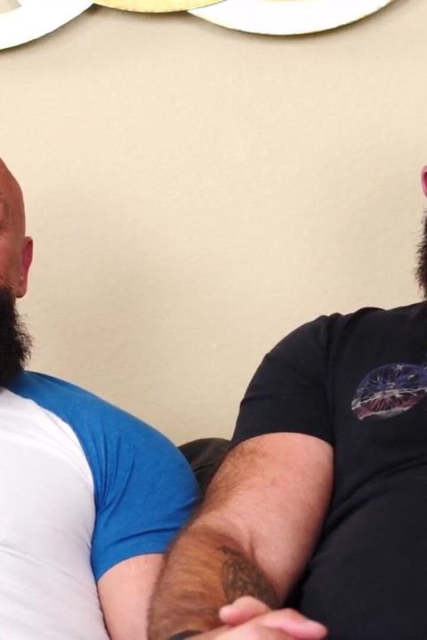 BEARFILMS毛むくじゃらのベアーズジェイソンウェストとビクターウェスト生の品種