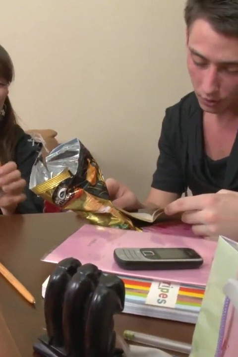 Teen couple loves anal and the cock is already in the ass