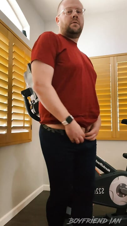 Midday Workout Turned Cock Show - Throwback
