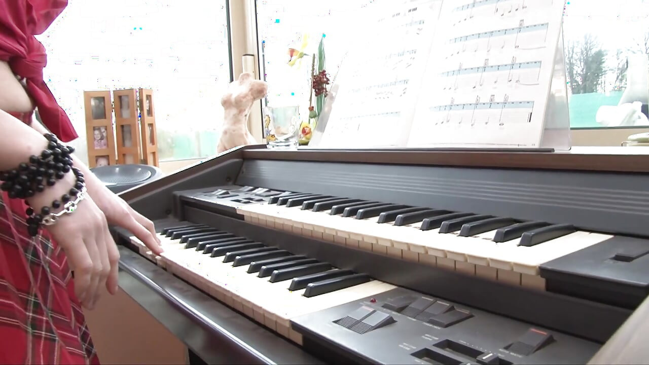 Ginger teen gets fucked by her piano teacher