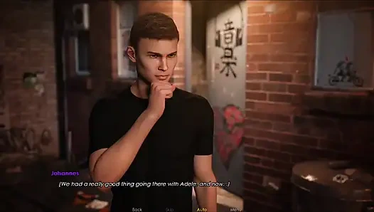 Lust academy #8: faith gave me a massage, Adelle is almost nude at the club