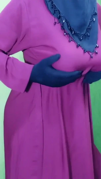 Thrilling moment from "Indian beautiful hijabi muslim couple thirsty for fuck"