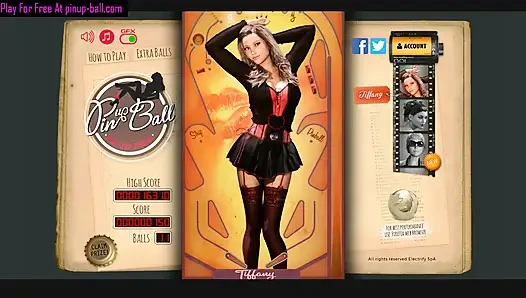 Pinup Ball Sexy Strip Pinball