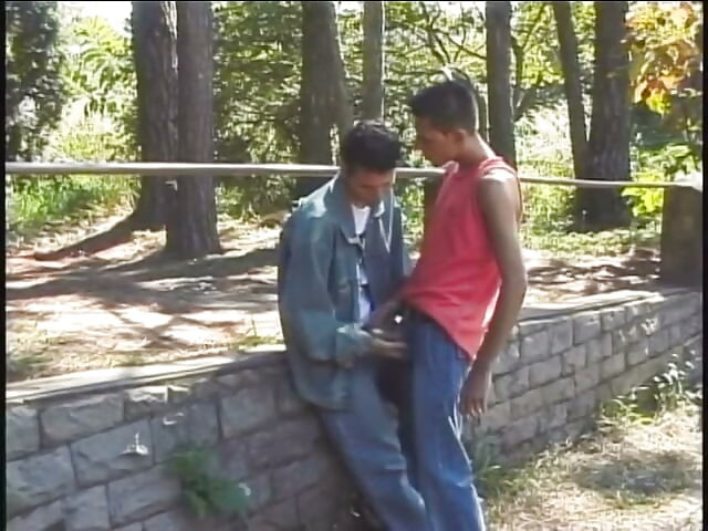 Oh, u skinny boy, fuck me hard on the grass
