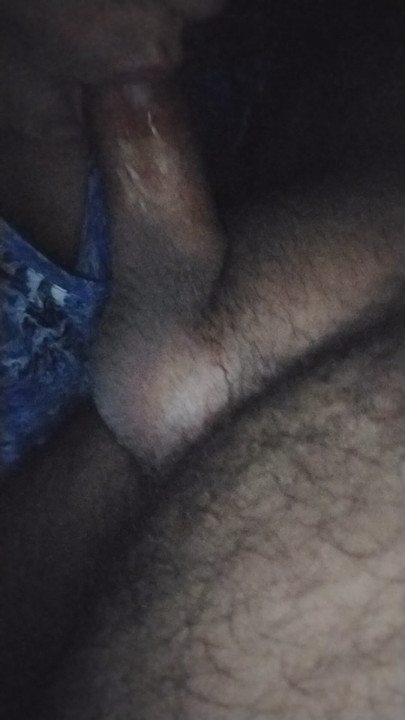 Sana Suck a cock in night bedroom