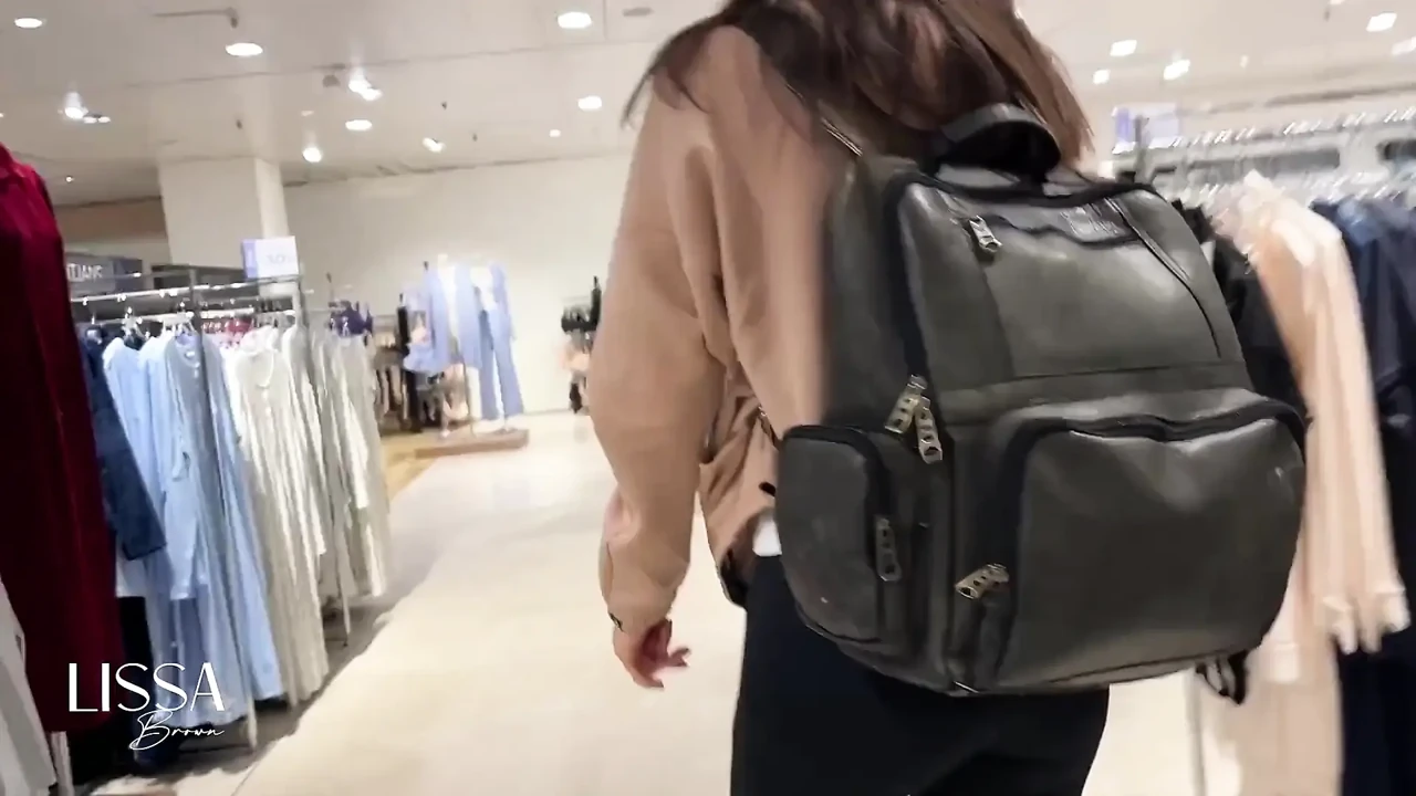 3 Fitting Room Special Lycras + Masturbation