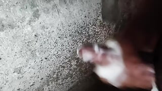 Man big cock man solo hand job