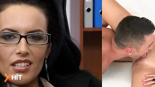 Verführerische Pussy-Licking Compilation mit Top-Stars