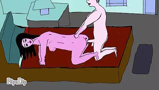 Animated girl and boy sex vedio