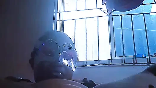Schöne Roselee berührt sich in einem live-video