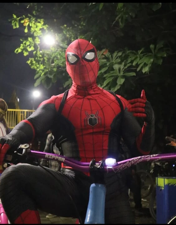 spiderman's cock