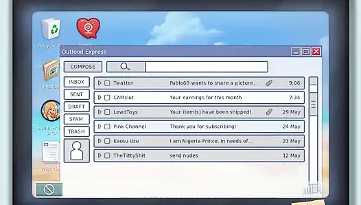 Yaz mevsimi efsanesi: üvey erkek kardeş üvey kız kardeşine büyük bir dildo veriyor, kız çıldırdı bölüm 74