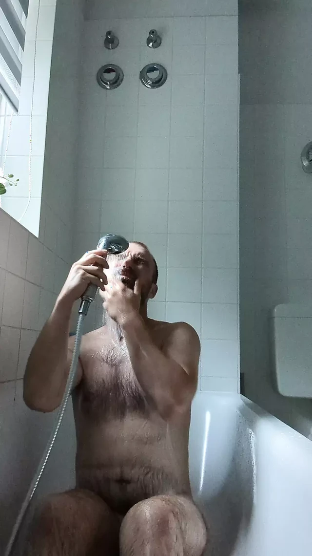 After exercising, take a shower