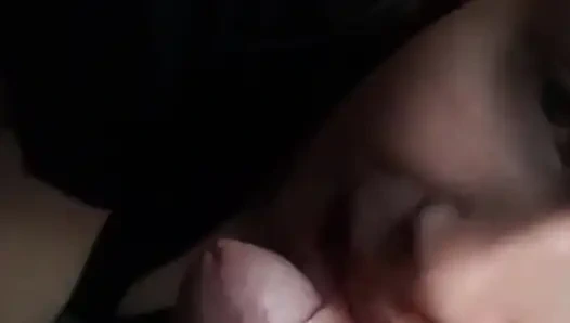 Aku beruntung banget bisa ngentot dan ngentot mulutku pagi-pagi sampai dicrot sperma hangat di kereta