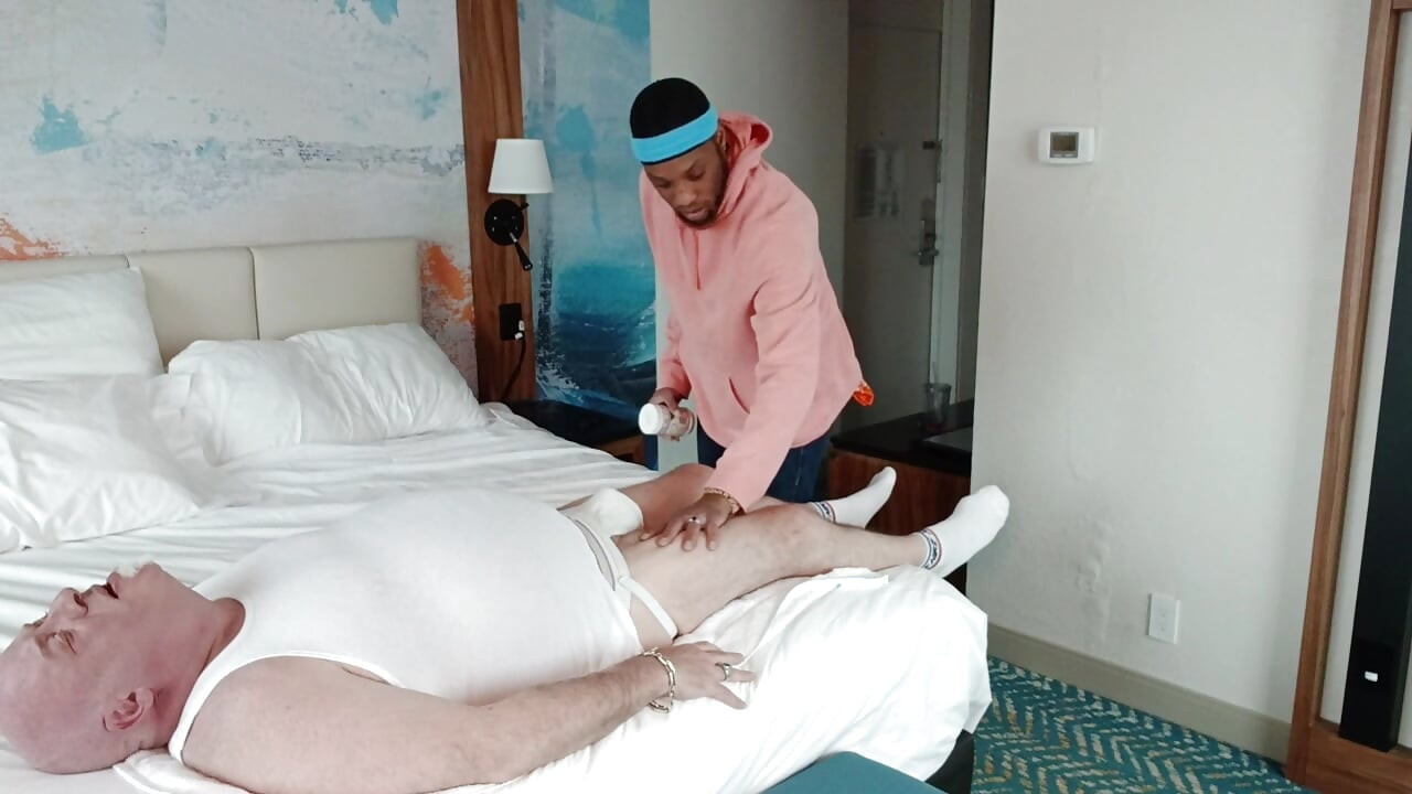 Masseur Gets Too Excited and Watch What Happens!