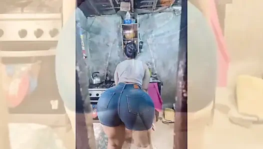 Büyük götlü komşu